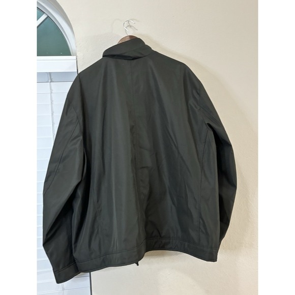 Michael Kors Men's Lightweight Zip Jacket Olive Green Casual Outerwear - Picture 6 of 8